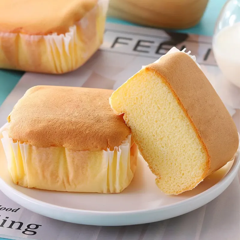 Soft and fluffy sponge cakes with delicate, moist texture made using high-quality leavening agent for premium baking performance