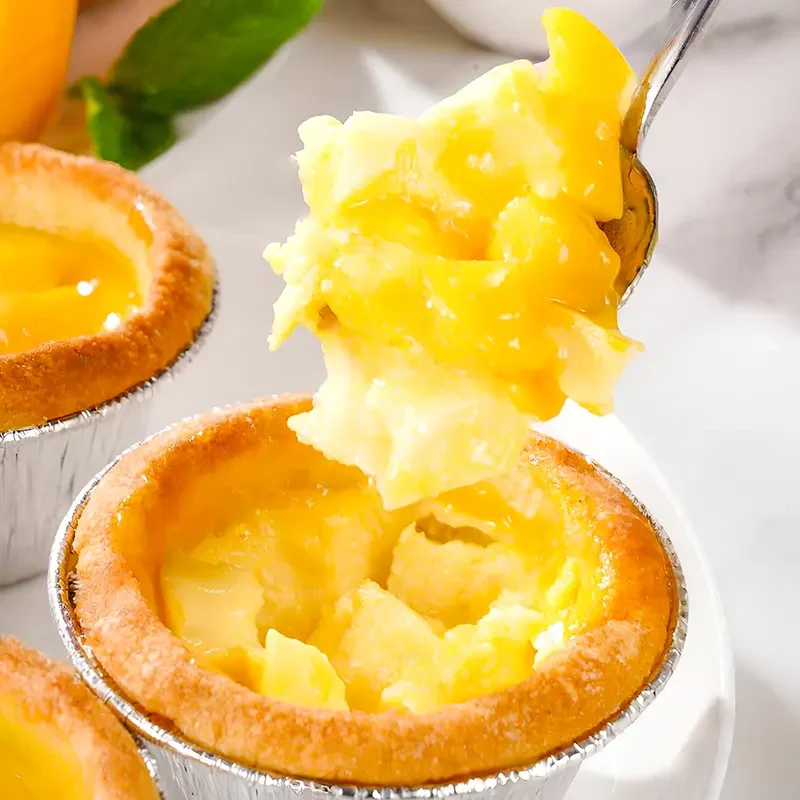 Creamy custard tart with golden crust and rich custard filling—ideal for custard powder enthusiasts and bakery-quality desserts